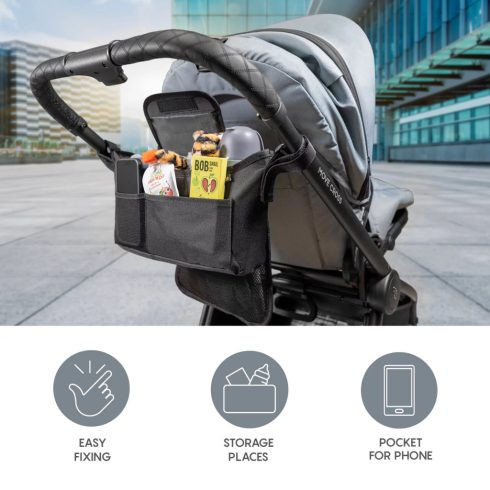 Zopa rendezőtáska babakocsira Plus - Grey