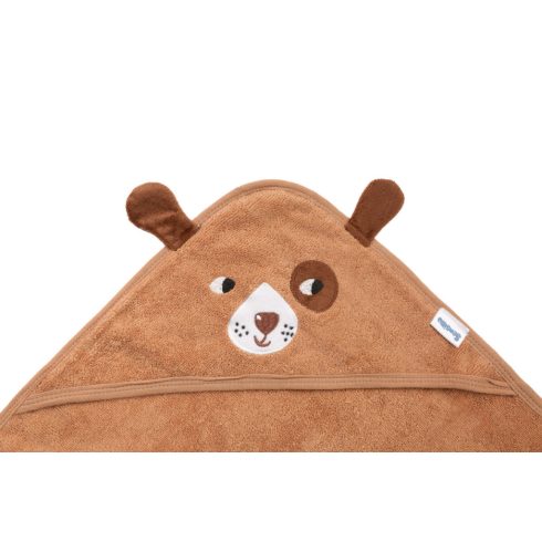 Sensillo kapucnis fürdőlepedő 90*90 cm - kutyus