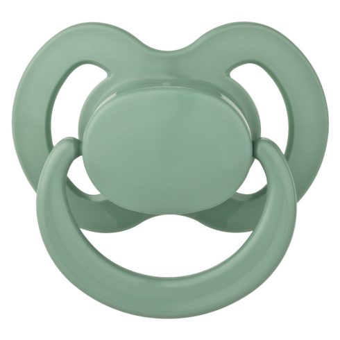 Baby-Nova szilikon fogszabályzós cumi 6-18 hó 2db/csom. zöld/szürke