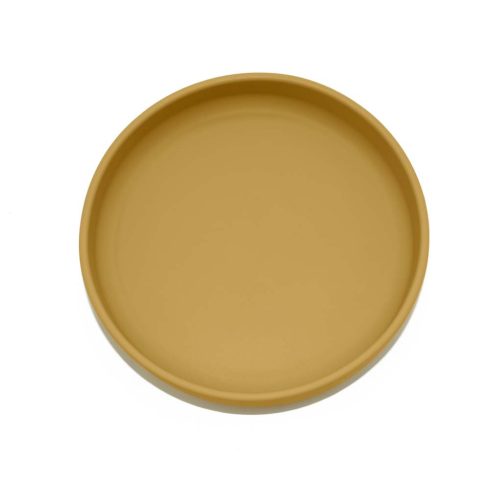 PETITE&MARS Szilikon tányér tapadókoronggal TAKE&MATCH Intense Ochre 6m+
