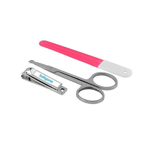 BabyOno manikűr készlet - rózsaszín 