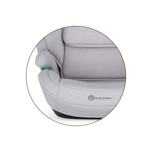 Petite&Mars Astor Pro i-Size biztonsági autósülés 100-150 cm (15-36 kg) - Gentle Grey
