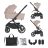 Petite&Mars Scout 4in1 babakocsi szett - Cappuccino Cream