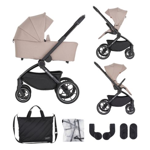 Petite&Mars Scout 4in1 babakocsi szett - Cappuccino Cream
