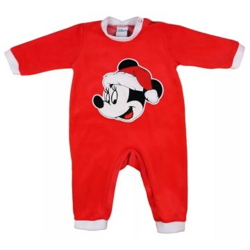    Disney Minnie Mikulás hosszú ujjú plüss rugdalózó karácsonyi  (74)