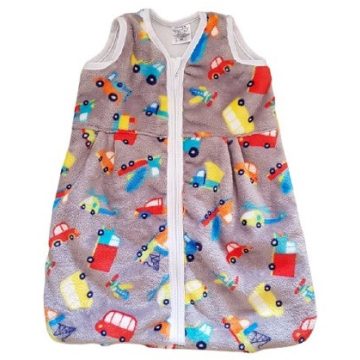 Wellsoft mintás hálózsák – Szürke Autók 68