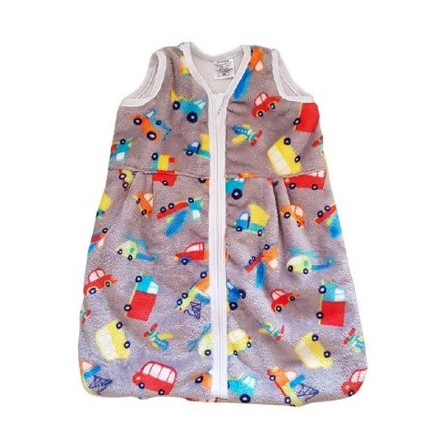 Wellsoft mintás hálózsák – Szürke Autók 68