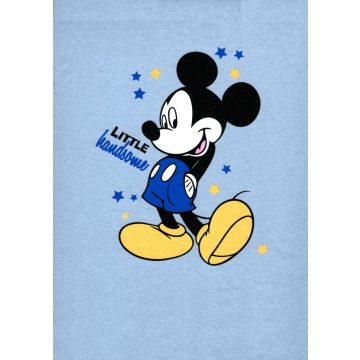 Disney pamut,gumis lepedő - Mickey LITTLE handsome (kék)