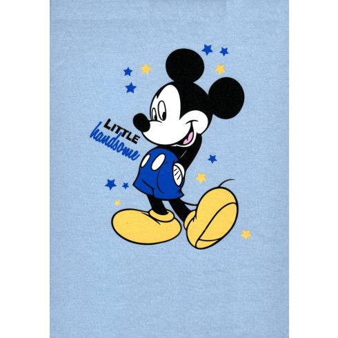 Disney pamut,gumis lepedő - Mickey LITTLE handsome (kék)