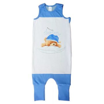 Ujjatlan tipegő hálózsák Macis mintával 2 TOG (68-80)