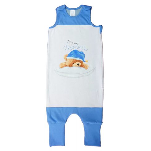 Ujjatlan tipegő hálózsák Macis mintával 2 TOG (68-80)