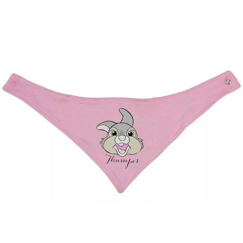 Baba nyálkendő Thumper nyuszi mintával - rózsaszín 