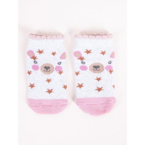 Yo! Baby frottír zokni 6-9 hó - Lámás