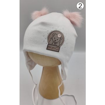 Marika téli sapka pamuttal bélelve (42) - "MISIA" 