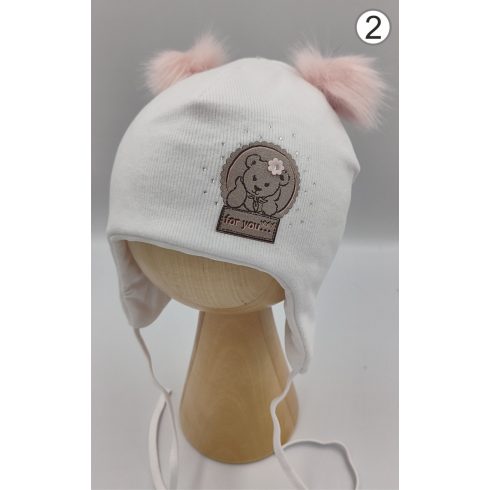 Marika téli sapka pamuttal bélelve (42) - "MISIA" 