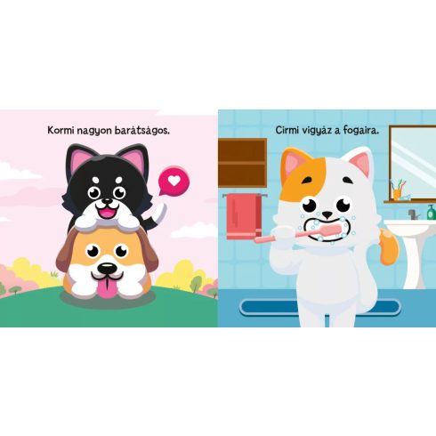 Kiscicák - fürdős könyv