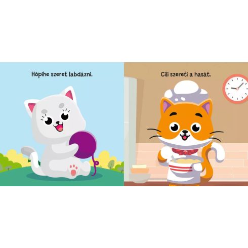 Kiscicák - fürdős könyv