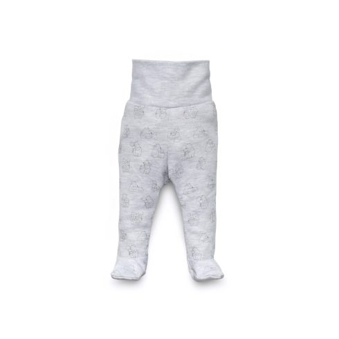 Kenguru Gold Pamut Talpas Nadrág (50-56) - szürke mintával