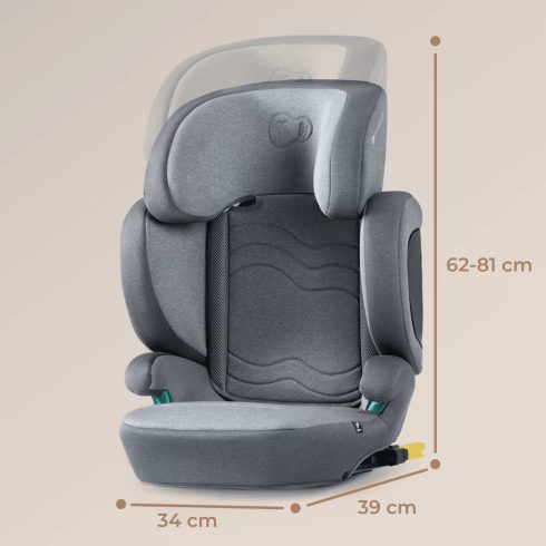 Kinderkraft XPAND 2 i-
Size Isofix gyermekülés - 100-150 cm - Rocket grey