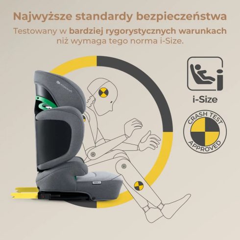 Kinderkraft XPAND 2 i-
Size Isofix gyermekülés - 100-150 cm - Rocket grey