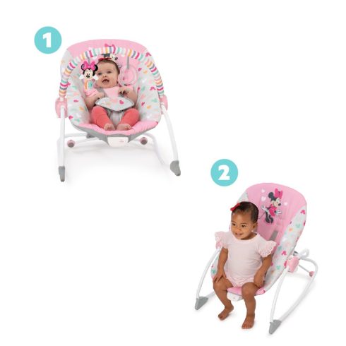DISNEY BABY Rezgő hintaszék MINNIE MOUSE Forever Besties™ 0hó+ 18 kg-ig