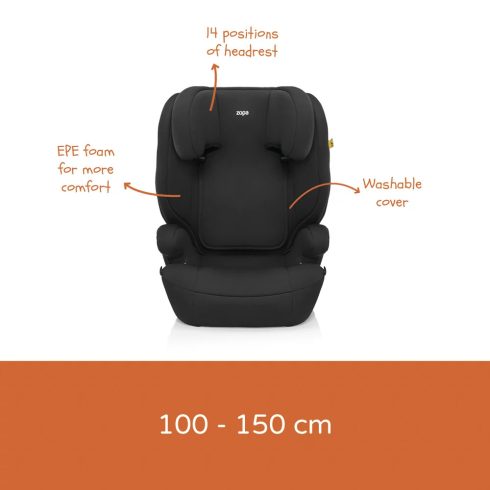 Zopa Beta i-Size
gyerekülés 100-150cm - Grey