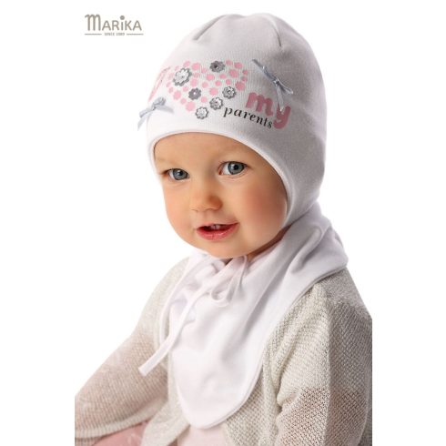 Marika Pamut sapka (44) "ALINKA" - fehér 