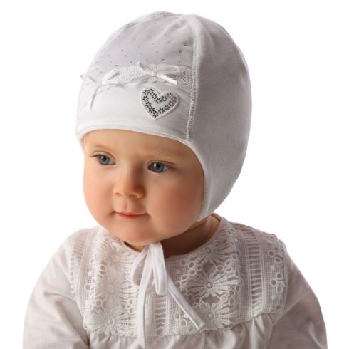 Marika Plüss sapka (42) "BŁYSKOTKA" - fehér