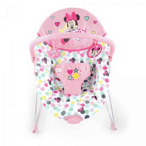 DISNEY BABY Rezgő pihenőszék Minnie Mouse Spotty Dotty 0hó+, 9 kg-ig