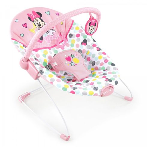 DISNEY BABY Rezgő pihenőszék Minnie Mouse Spotty Dotty 0hó+, 9 kg-ig