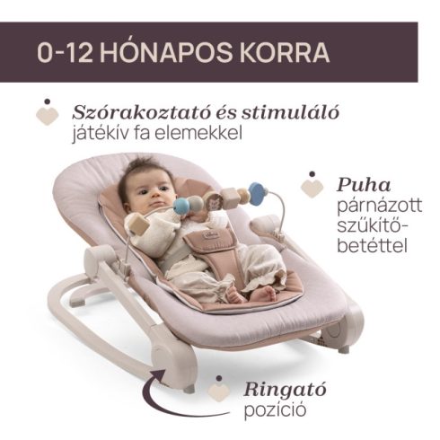 Chicco Magia Baby pihenőszék 18 kg-ig - Terracotta