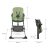 Kinderkraft Foldee multifunkciós etetőszék - Green