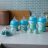   Tommee Tippee Advanced Anti-Colic újszülött cumisüveg szett 8 db-os - kék 