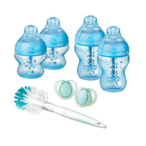Tommee Tippee Advanced Anti-Colic újszülött cumisüveg szett 8 db-os - kék 