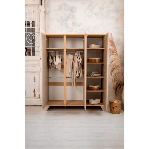 Faktum Sienna Cappuccino 2/3 osztású szekrényhez polccsomag (3 db)