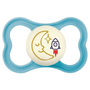 MAM Air Night 16h+ szilikon nyugtató cumi - kék