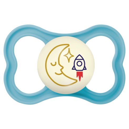 MAM Air Night 16h+ szilikon nyugtató cumi - kék