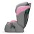 Kinderkraft COMFORT UP i-Size biztonsági autósülés  76-150cm - pink