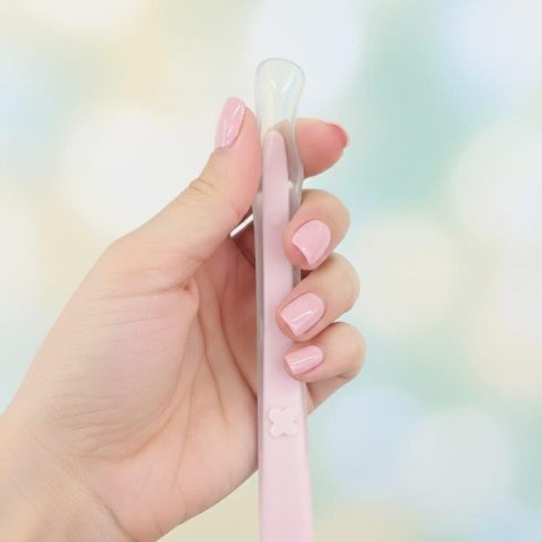 Bocioland puha szilikon etetőkanál 1 db - rózsaszín 