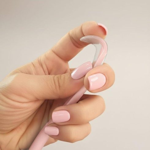 Bocioland puha szilikon etetőkanál 1 db - rózsaszín 