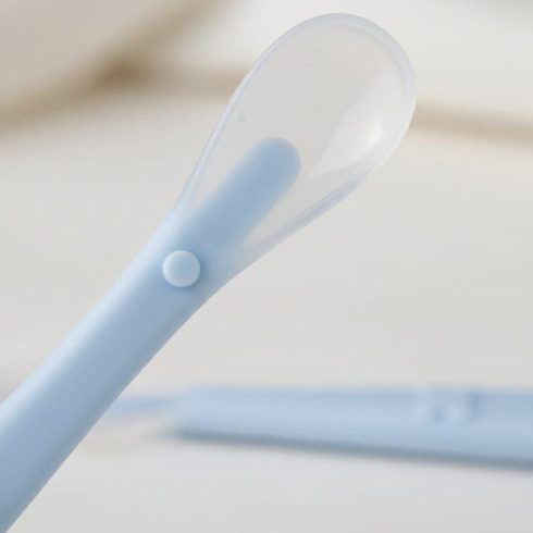 Bocioland puha szilikon etetőkanál 1 db - kék