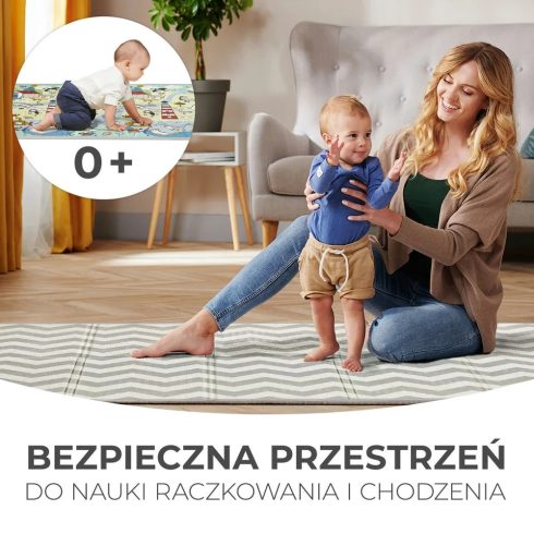 Kinderkraft Matty2 összehajtható játszószőnyeg 