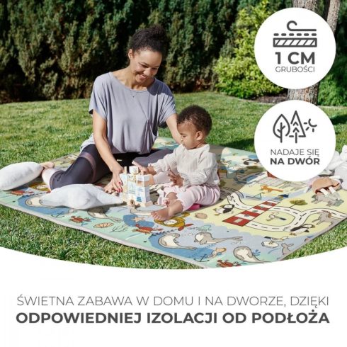 Kinderkraft Matty2 összehajtható játszószőnyeg 