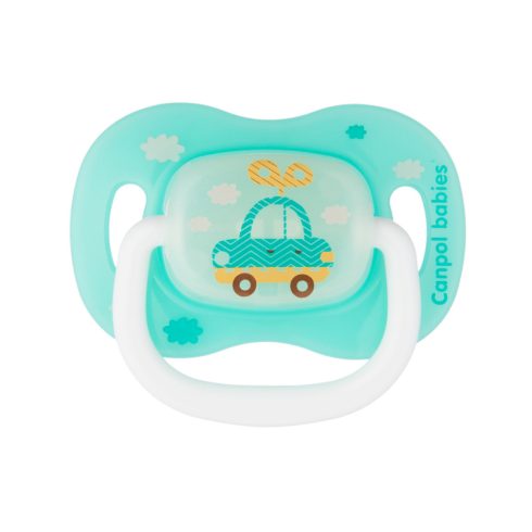 Canpol babies nyugtató szilikon cumi 0-6 hó - autós