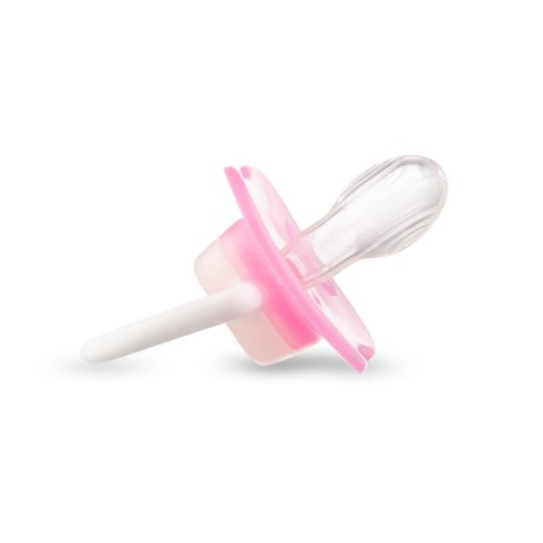 Canpol babies nyugtató szilikon cumi 0-6 hó - rózsaszín kislány