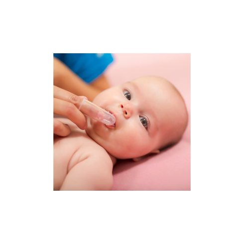 Bocioland szilikon ínymasszírozó tokkal 