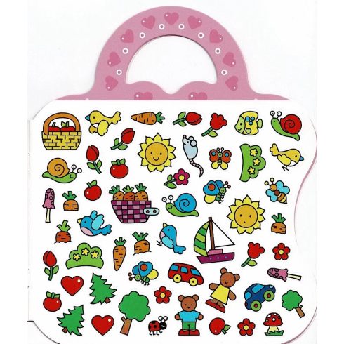 Füles kifestő matricákkal - 1. Bicikli 