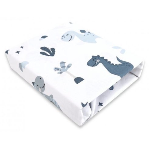 Baby Shop 60*120 cm pamut,gumis lepedő - Dinó 