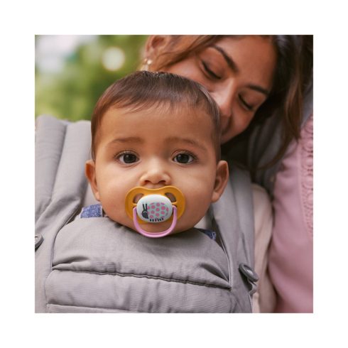 Avent SCF080/27 Ultra air happy játszócumi 6-18 hó - mintás lányos