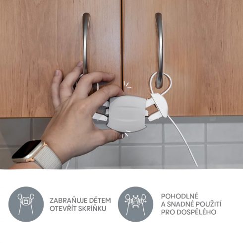 Zopa univerzális fogantyúzár 1db 